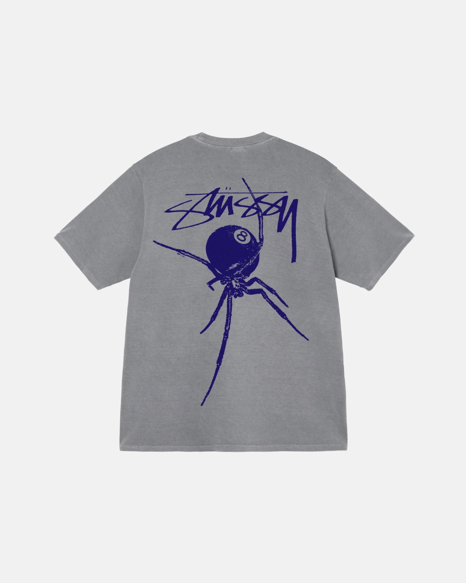 STUSSY ARACHNID TEE PIGMENT DYED