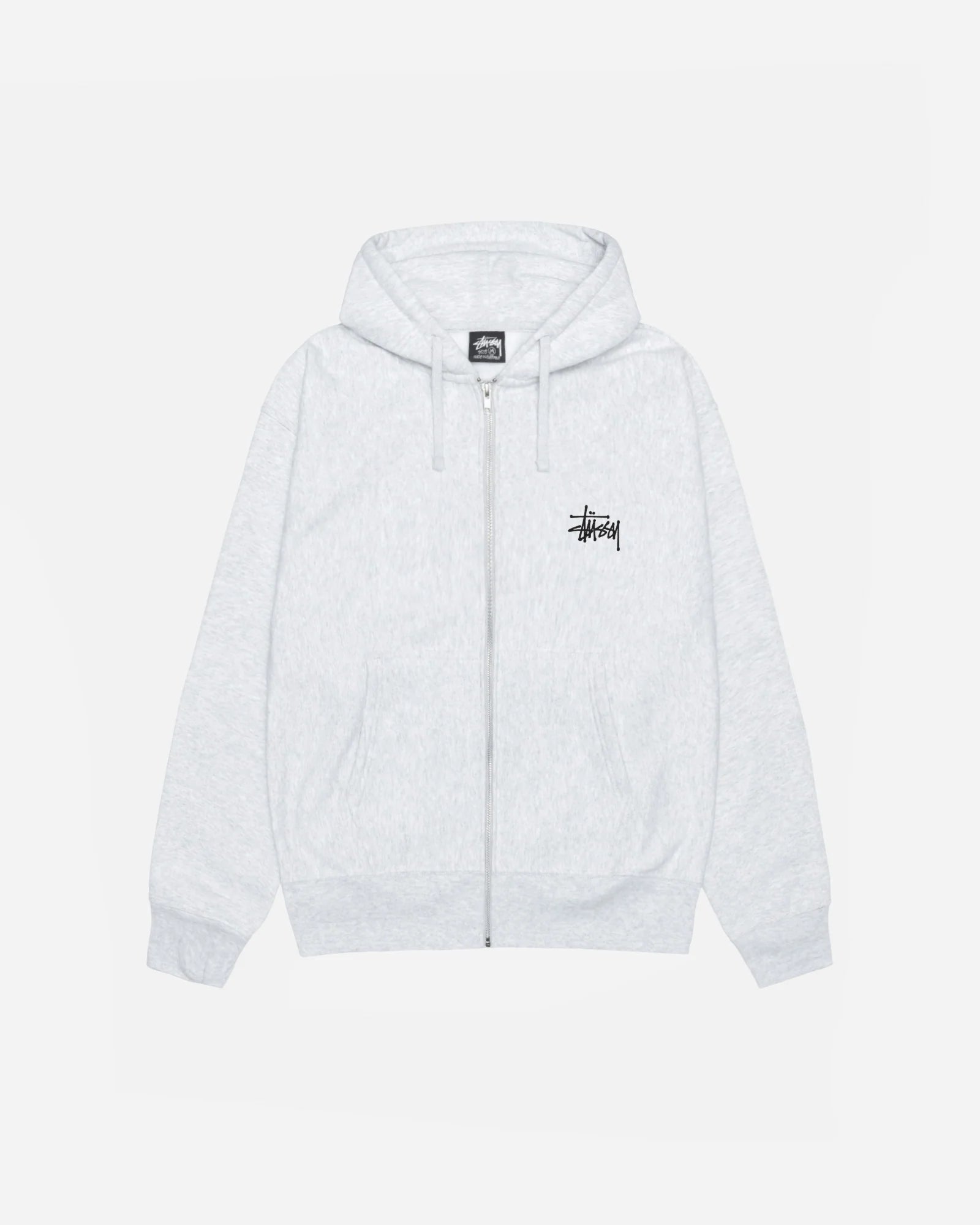 BASIC STUSSY ZIP HOODIE