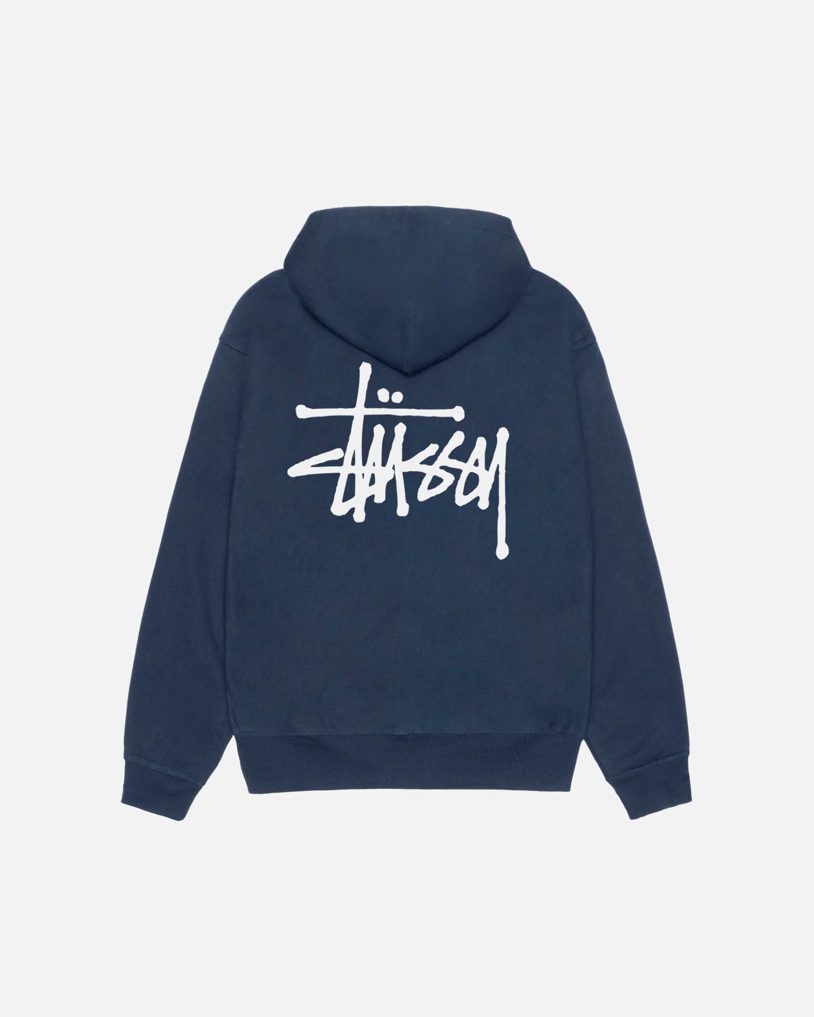 BASIC STUSSY ZIP HOODIE