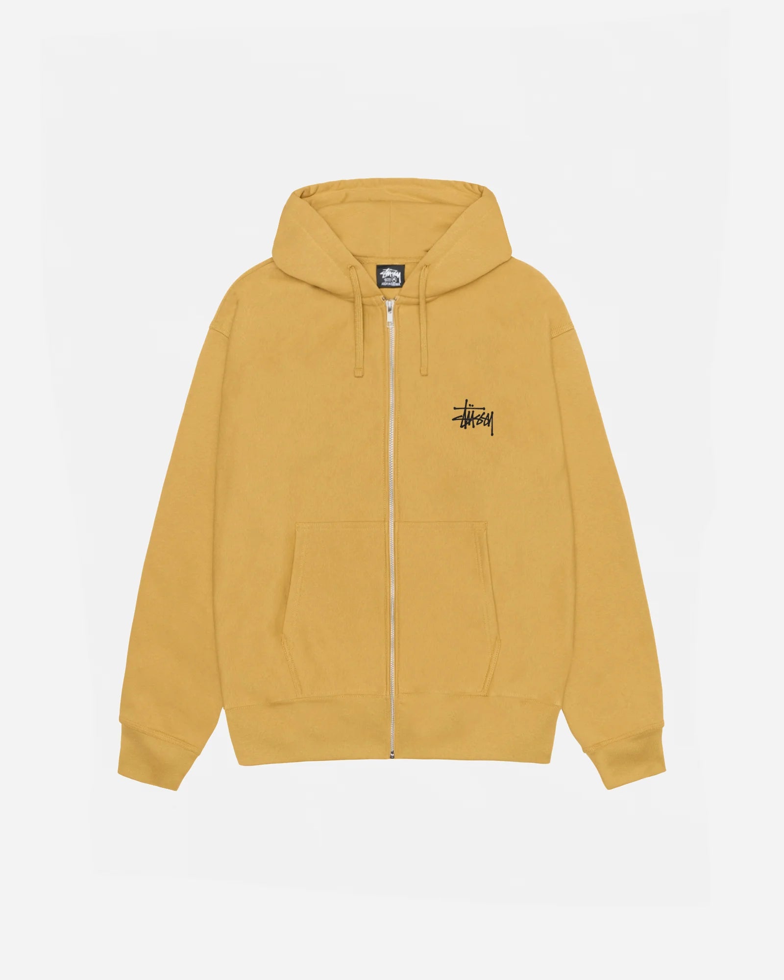 BASIC STUSSY ZIP HOODIE