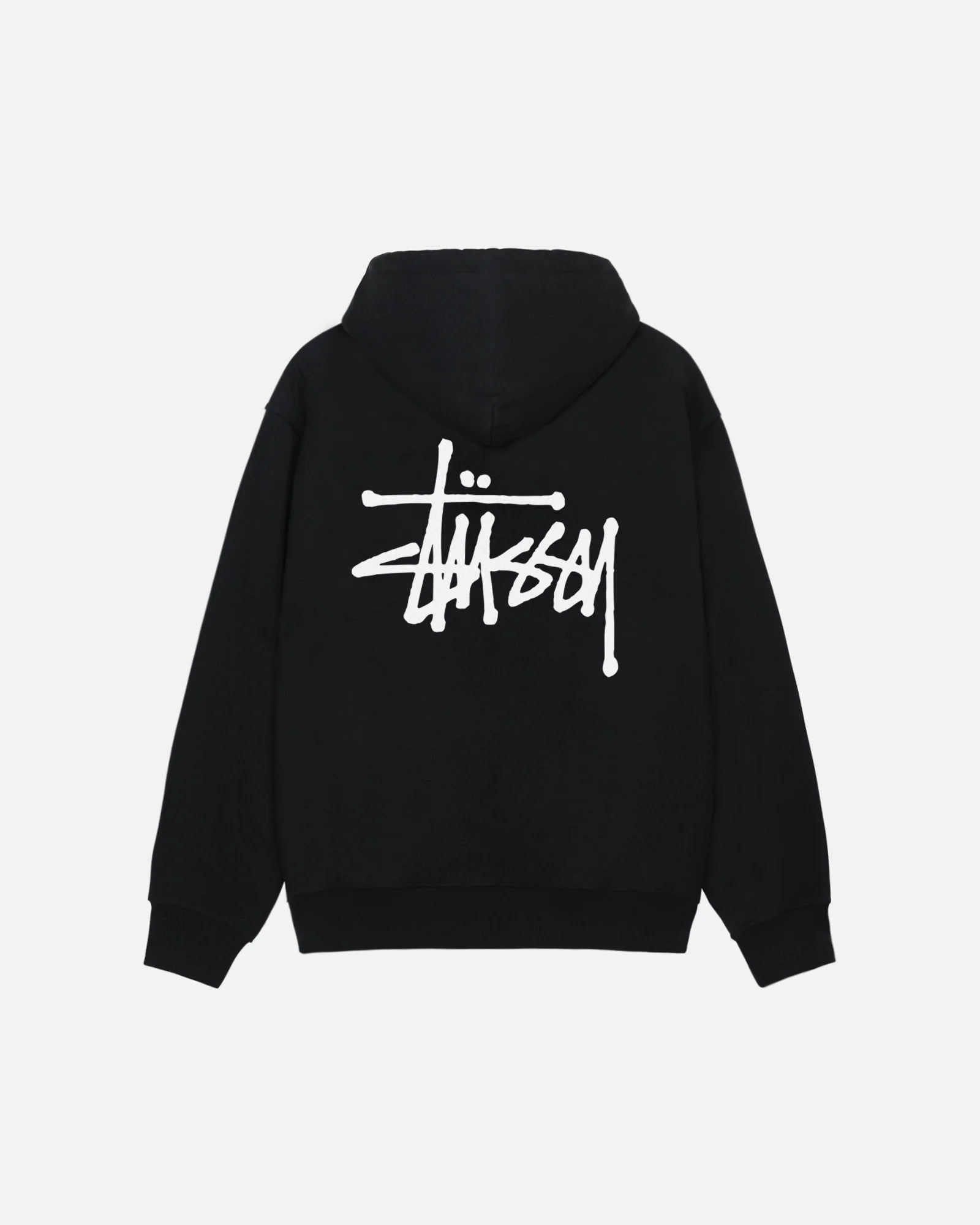 BASIC STUSSY ZIP HOODIE