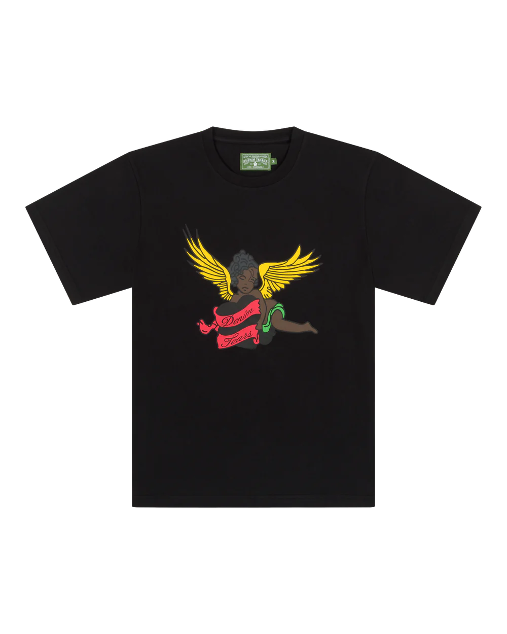 Black Cherub Tee Black