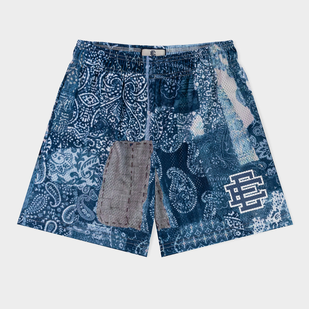 Ericemanuel shorts Blue EE® Paisley Shorts