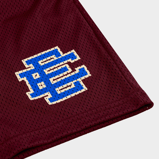 Burgundy W Blue ericemanuels shorts