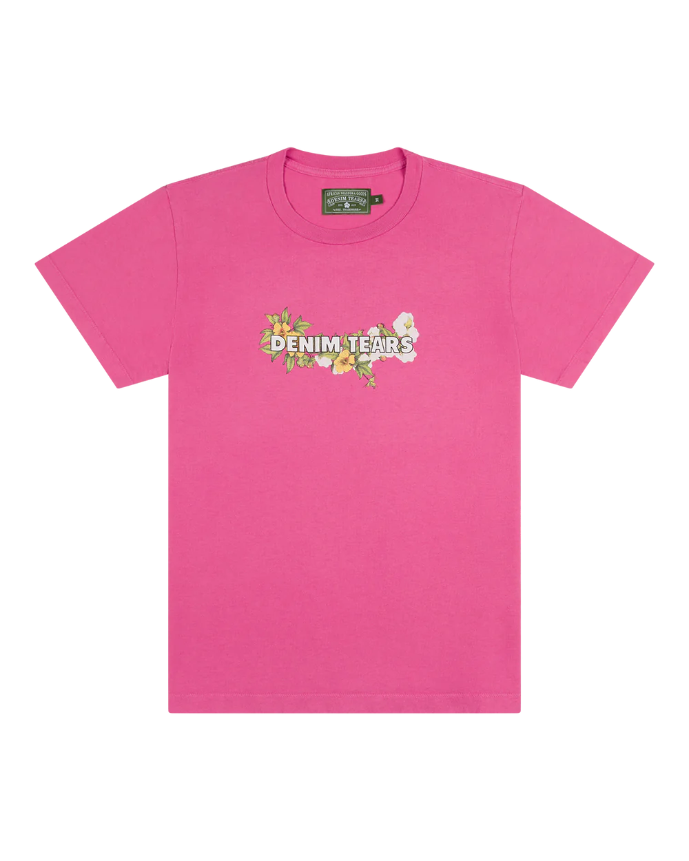 Denim Tears Logo Tee Pink