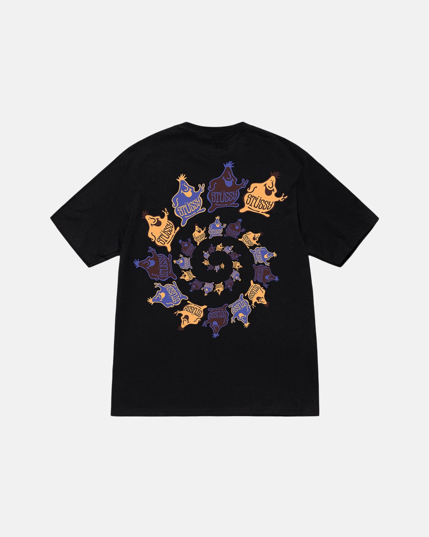 STUSSY MR. BLOB SPIRAL TEE