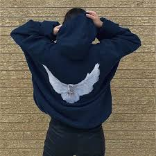 Peace Dove Printed Gap Hoodie