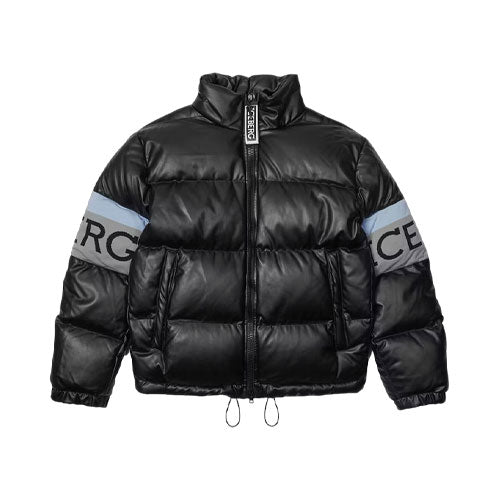 Trapstar x Iceberg Puffer Jacket (With 18Ct Rose Gold Pendant) Black